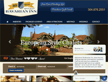 Tablet Screenshot of bavarianinnwv.com